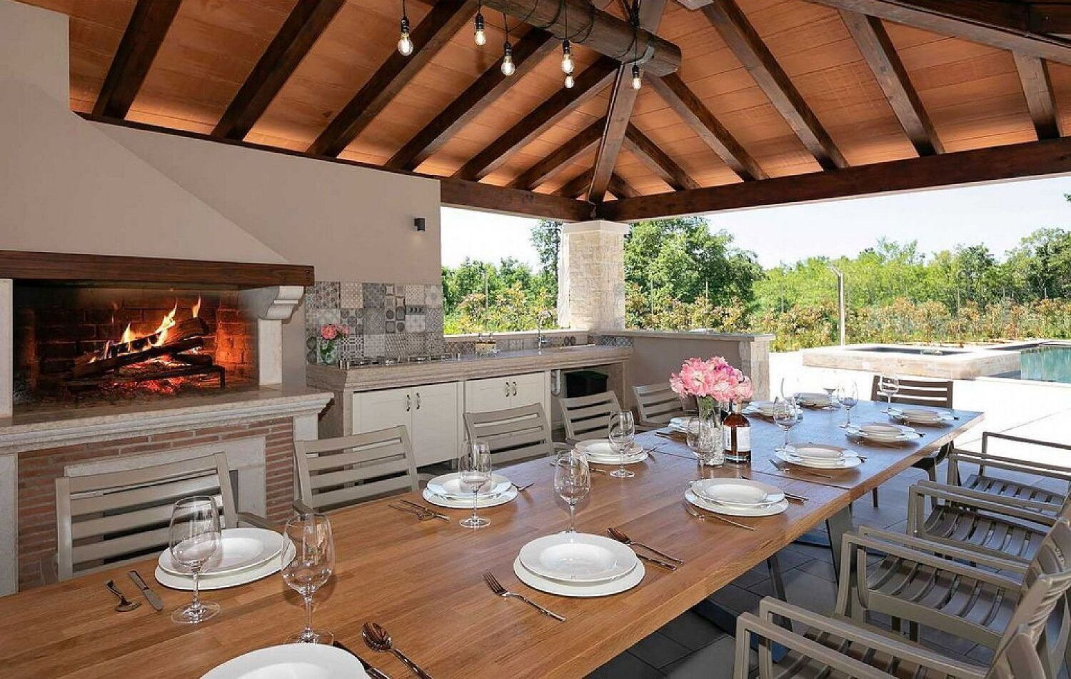 Servei de restauració a l'aire lliure