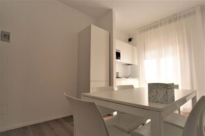 Apartment, 2 Bedrooms, Balcony, City View | Dining room - Comfy Apartment Near Piazza Torino (Jesolo)