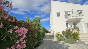 Exterior - Dog-friendly luxury apartment with pool, cot, parking space, WiFi (Kanfanar)