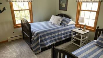 Desk, iron/ironing board, travel crib, WiFi