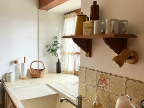 Bathroom - Unique chalet 6 guests, southwest terrace, Arc 1800, parking, wifi (Les Arcs 1800)