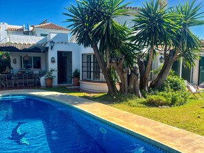 Pool - Villa Alfredo in Estepona: 4 bedrooms near the beach (Estepona)