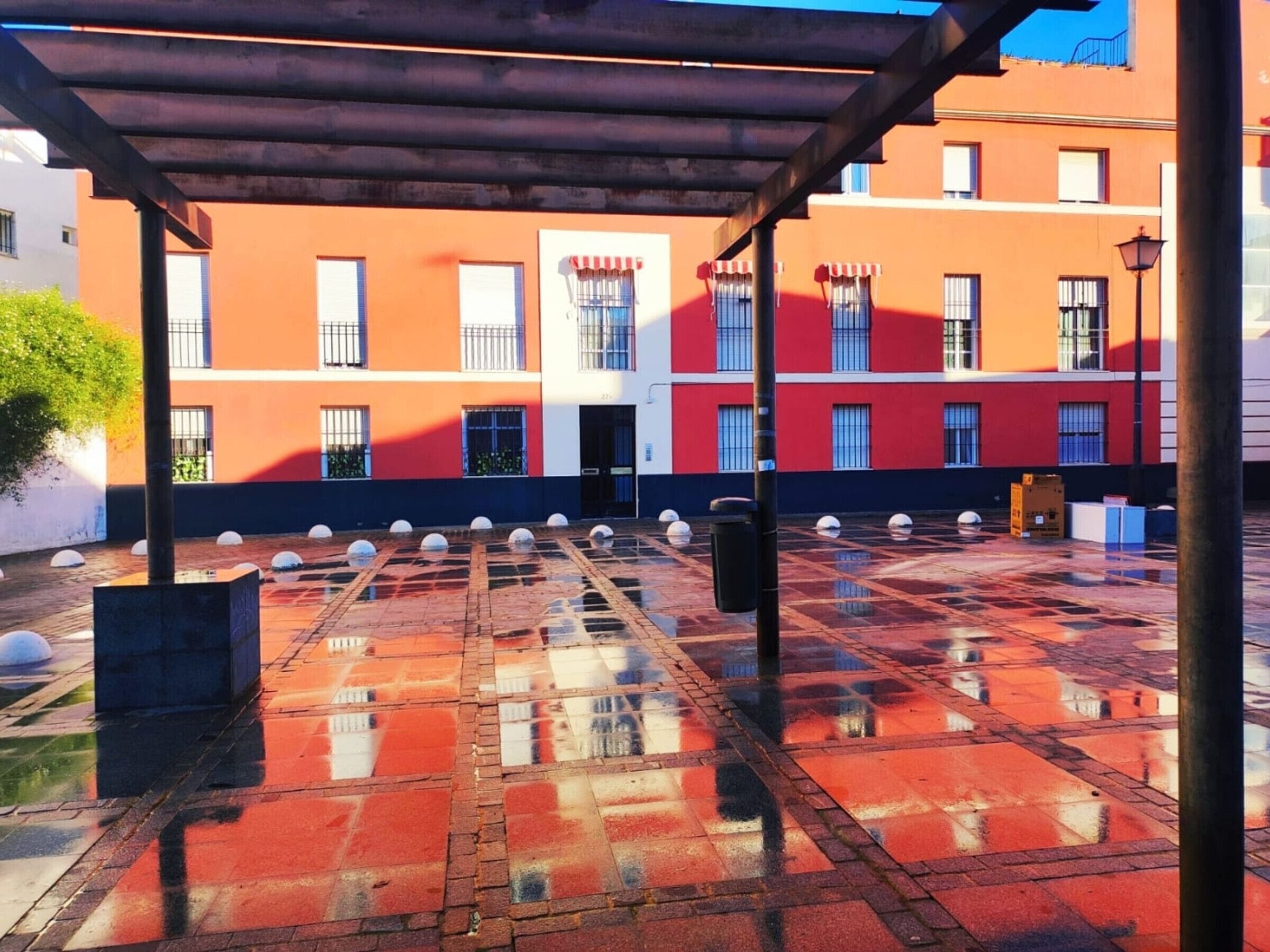 Terrein van de accommodatie