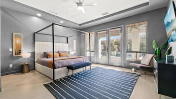 6 slaapkamers, een strijkplank/strijkijzer, reisbedje, gratis wifi