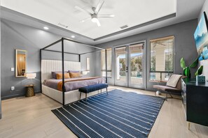 6 bedrooms, iron/ironing board, travel cot, free WiFi - Carefree Casa: Resort-Style Home w/Heated Pool+Spa, Arcade, Pizza Oven & Casita (Indio)