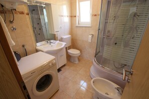 Dusche, Handtücher