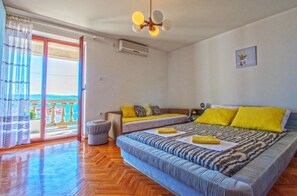 2 Schlafzimmer, Schreibtisch, kostenloses WLAN, Bettwäsche
