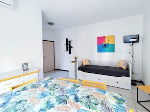 Apartment, 1 Bedroom, Balcony, City View | Living room - Cozy Flat by the Beach (Jesolo)