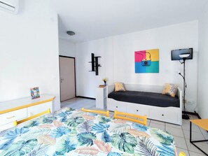 Apartment, 1 Bedroom, Balcony, City View | Living room - Cozy Flat by the Beach (Jesolo)