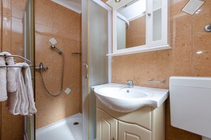 Dusche, Handtücher