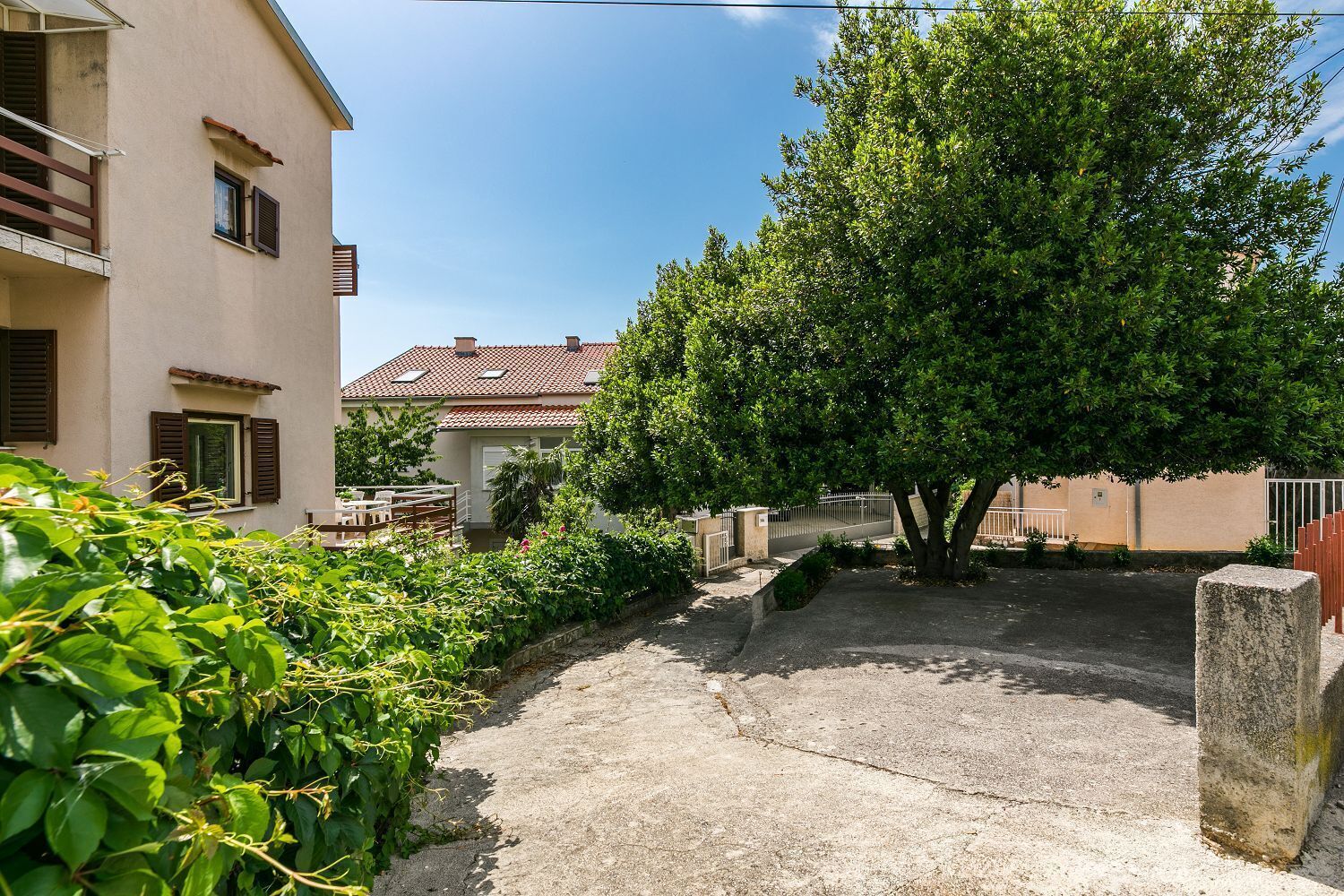 Overnattingsstedets uteområder