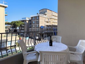 Studio, Multiple Bedrooms, Balcony, City View | Balcony - Cozy Studio Near Beach With Pool (Jesolo)