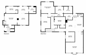Floor plan - Cozy Cowboy 5-bedroom Western Charm Retreat in Eureka Springs, AR (Eureka Springs)