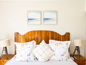 2 slaapkamers, een strijkplank/strijkijzer, wifi, beddengoed