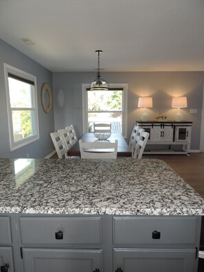 Dining - About Time!
 Creekside Coastal Retreat 4BR/3BA in Emerald Isle with golf cart (Emerald Isle)