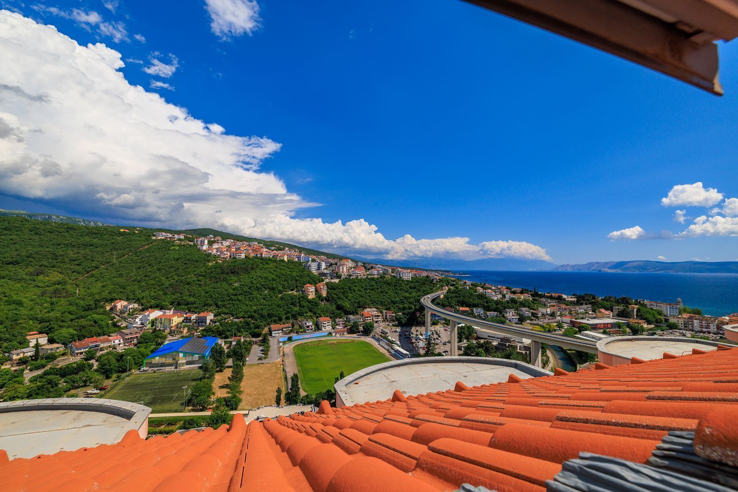 Vista desde la propiedad