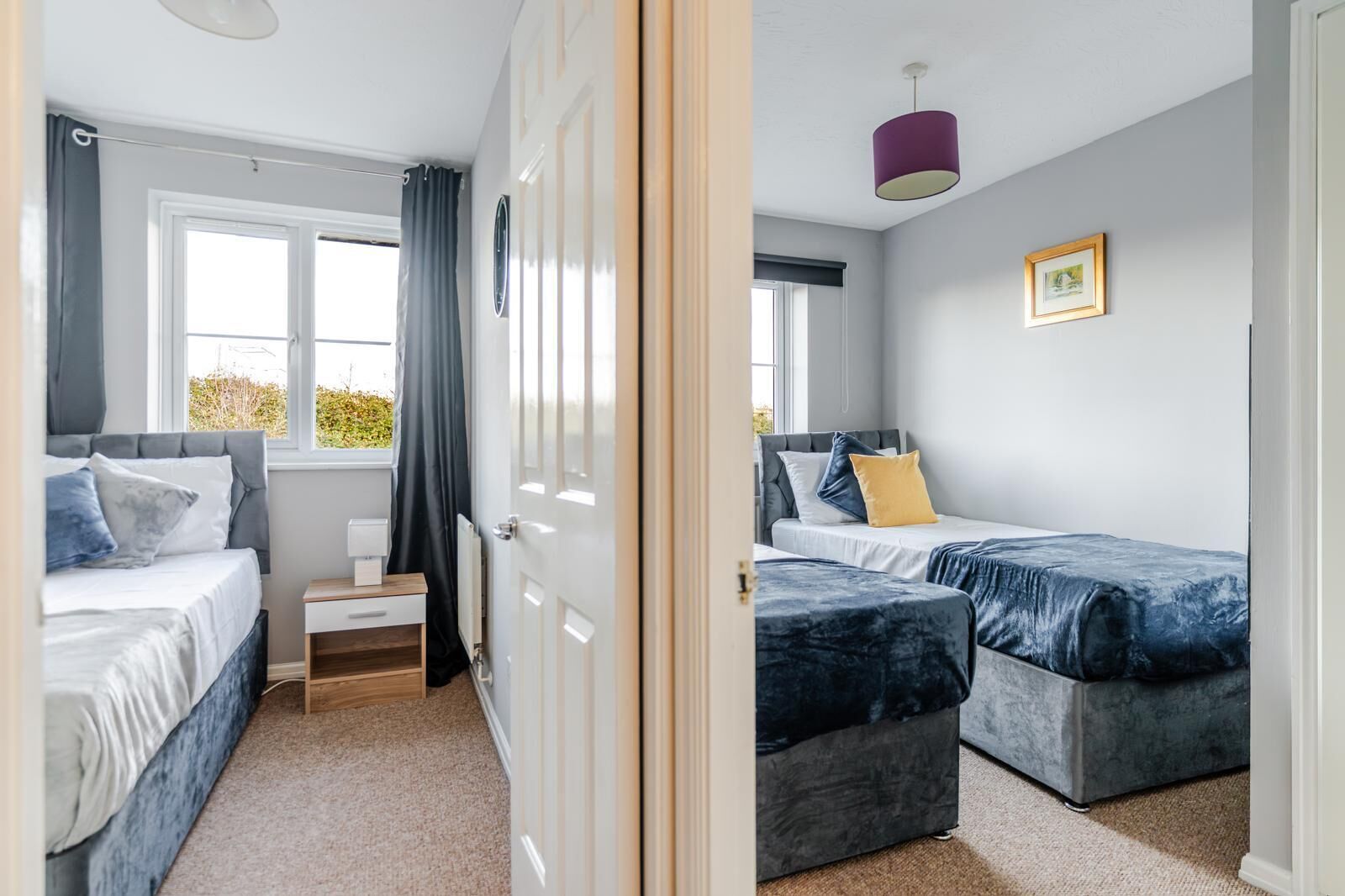 3 slaapkamers, een strijkplank/strijkijzer, wifi, beddengoed