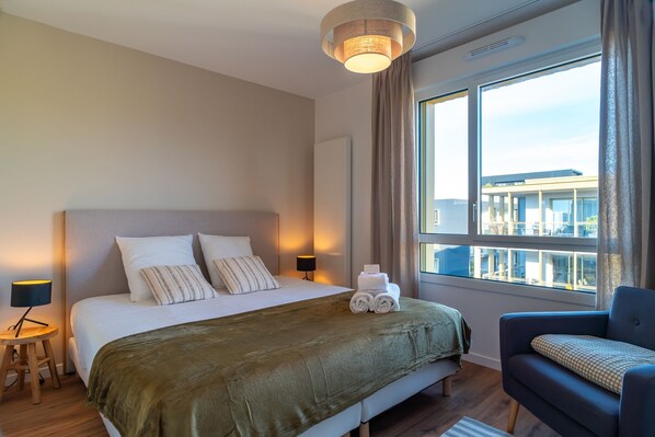 1 bedroom, iron/ironing board, free WiFi, bed sheets - L'Escale Vannetaise - Avec parking (Vannes)