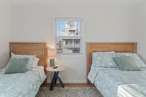2 bedrooms, WiFi, bed sheets - Knot Lost - Ocean View, Pet-Friendly Duplex (Surf City)