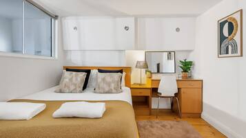 Desk, iron/ironing board