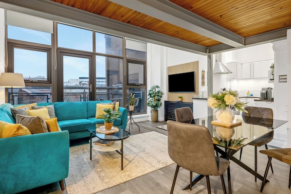 Lejlighed - balkon | Opholdsområde