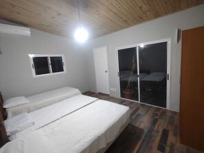 2 habitaciones y ropa de cama