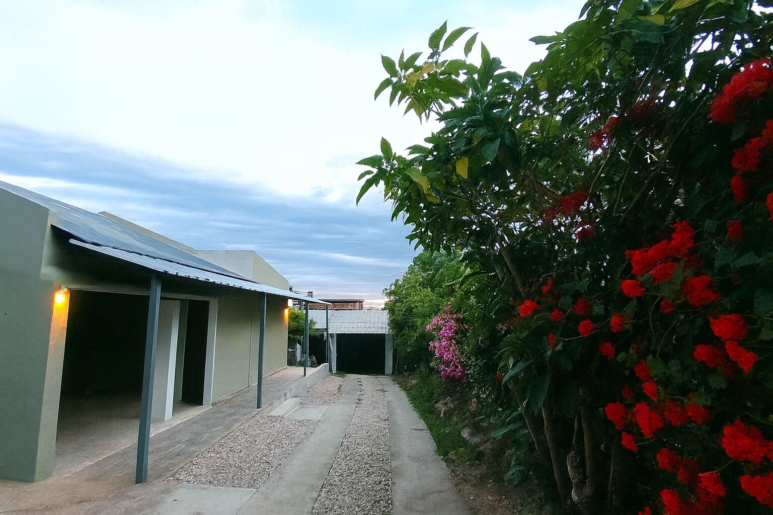 Enceinte de l’hébergement