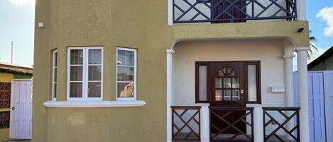 Majoituspaikan julkisivu