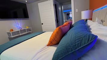 3 chambres, fer et planche Ă repasser, Wi-Fi, draps fournis