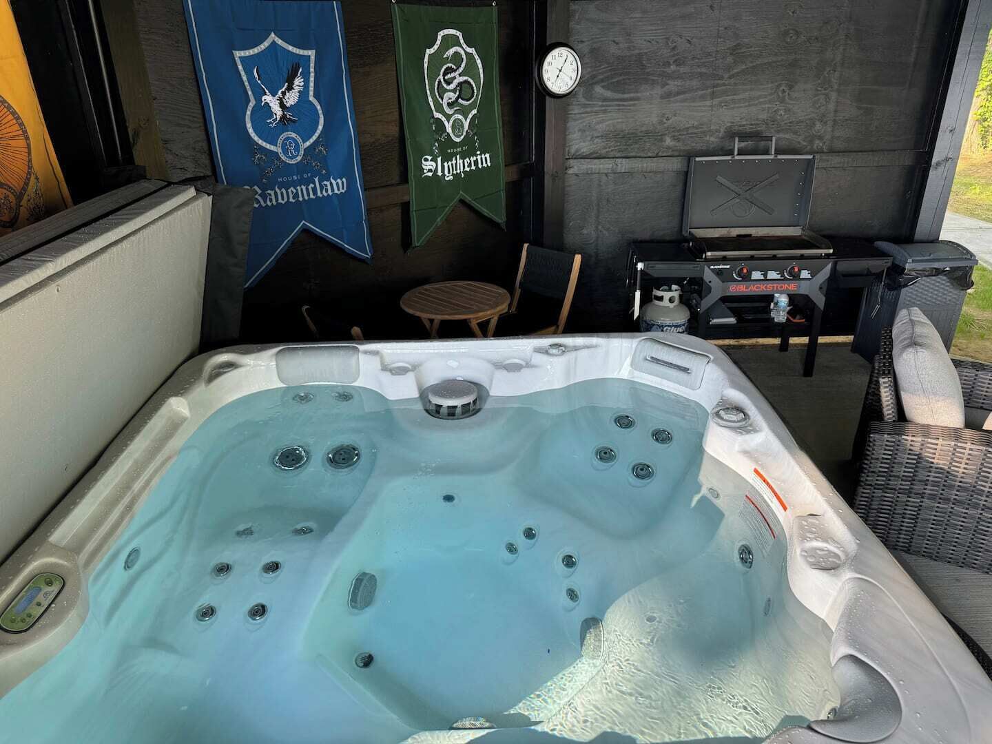 Bain à remous extérieur