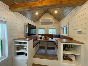Dining - Stargazers' Retreat: A Tiny Home on the Riverside (New Richmond)
