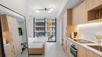 Estudio estándar, vista a la ciudad | Wifi gratis