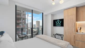 Standaard studio, uitzicht op stad | Gratis wifi