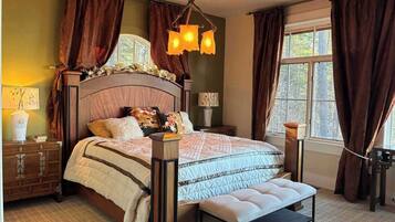 2 bedrooms, iron/ironing board, bed sheets