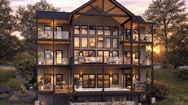 Modern Smoky Mountain Retreat W/ Hot Tub, Game Room & Movie Theater Heavens View By Avantstay - Pigeon Forge, TN