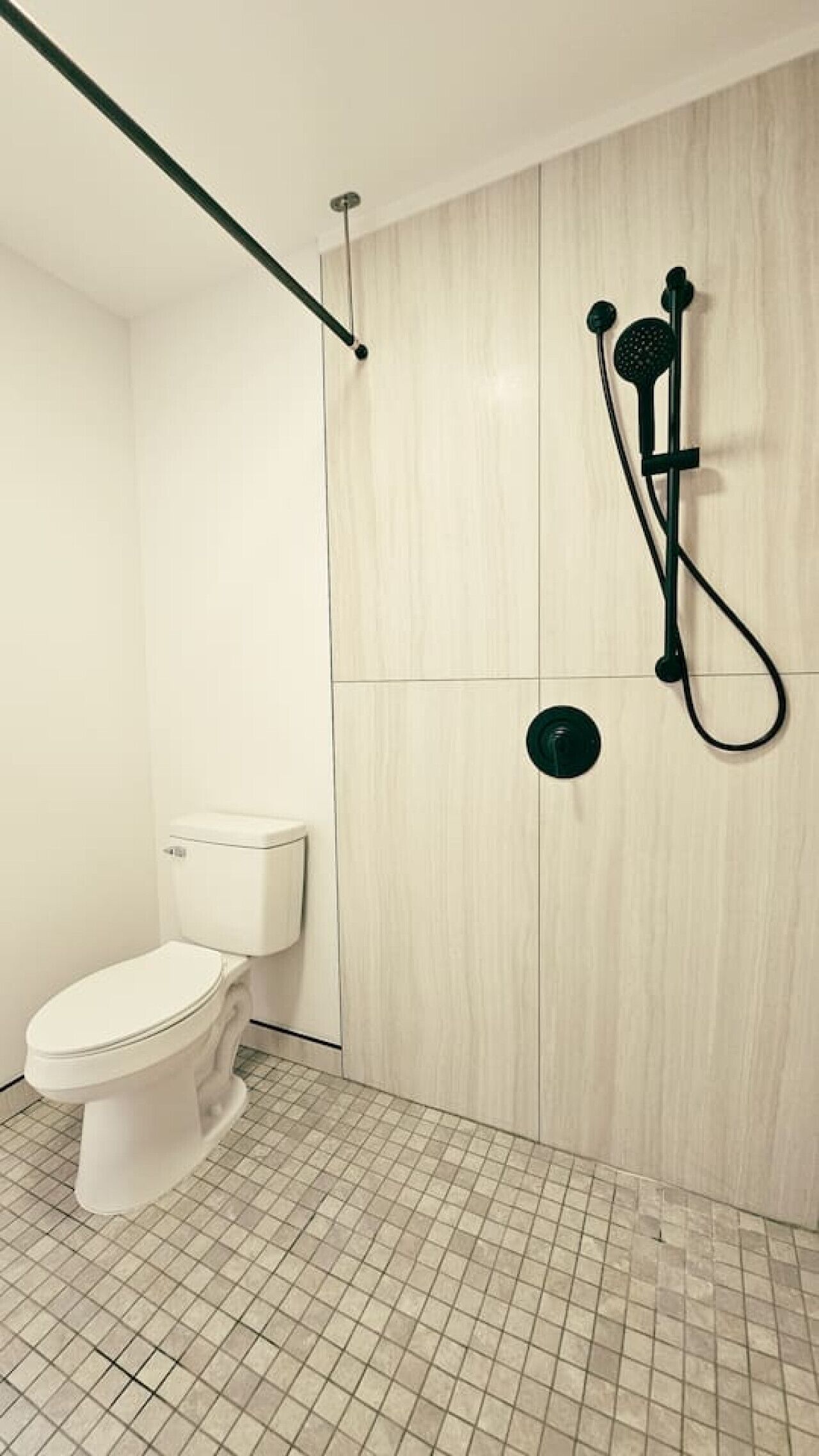 Secador de pelo, toallas, shampoo, papel higiénico