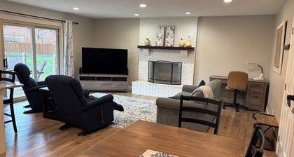 Dayton Kettering 3 bedroom 2 bath ranch garage fireplace outdoor firepit