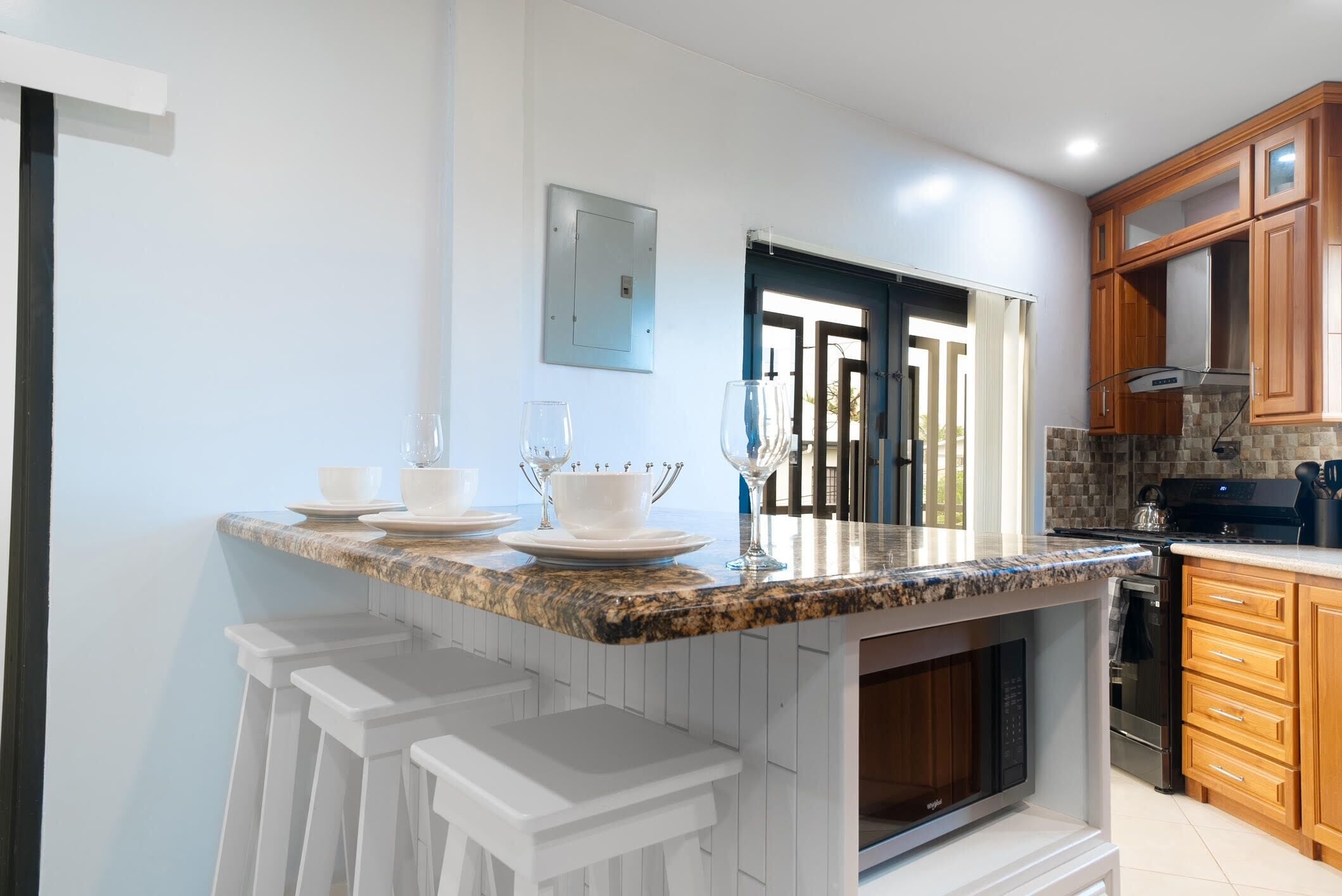 Microonde, forno, piano cottura