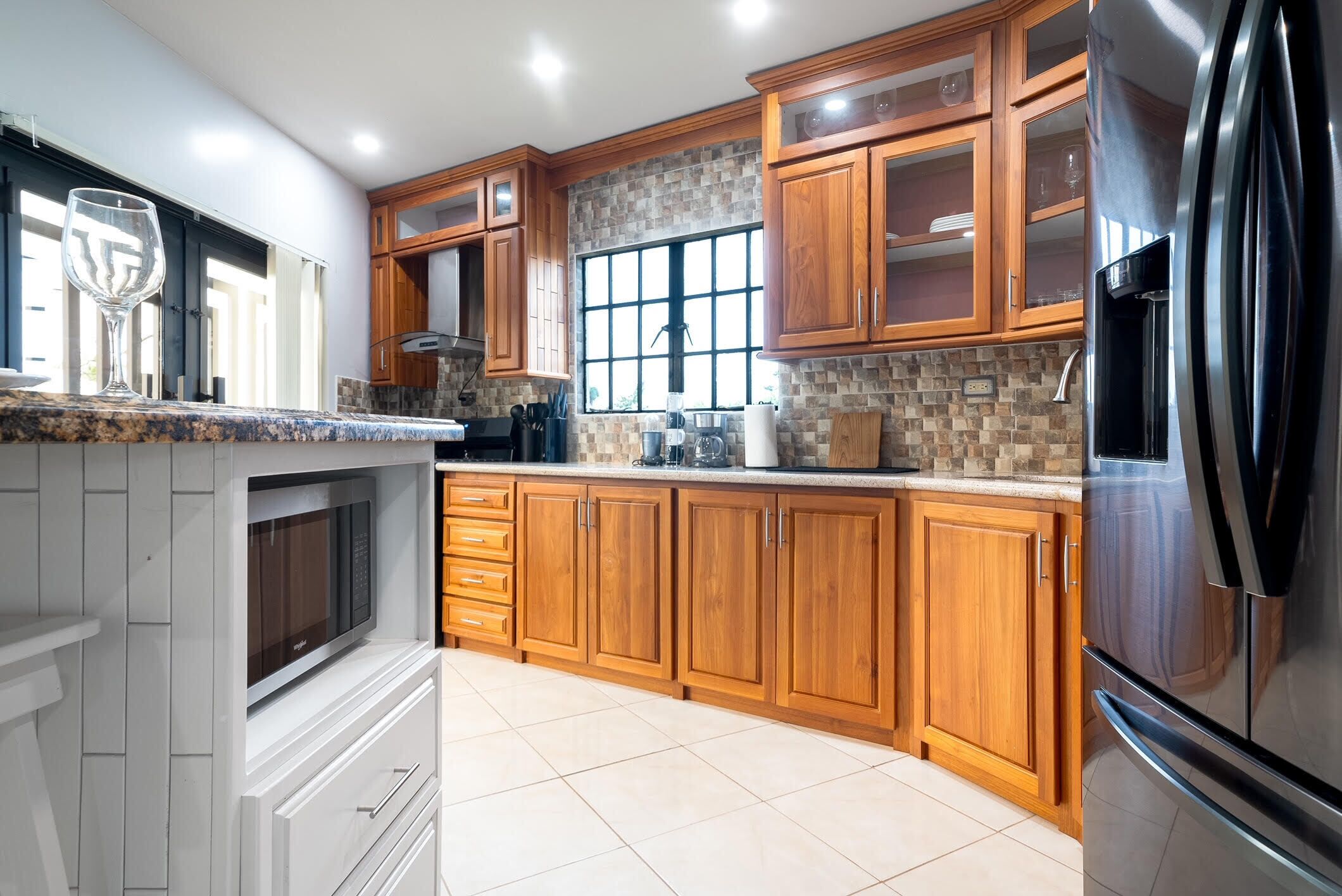 Microwave, oven, stovetop