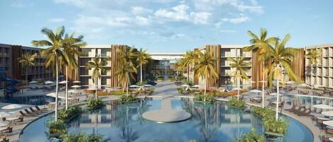 Fachada de la propiedad