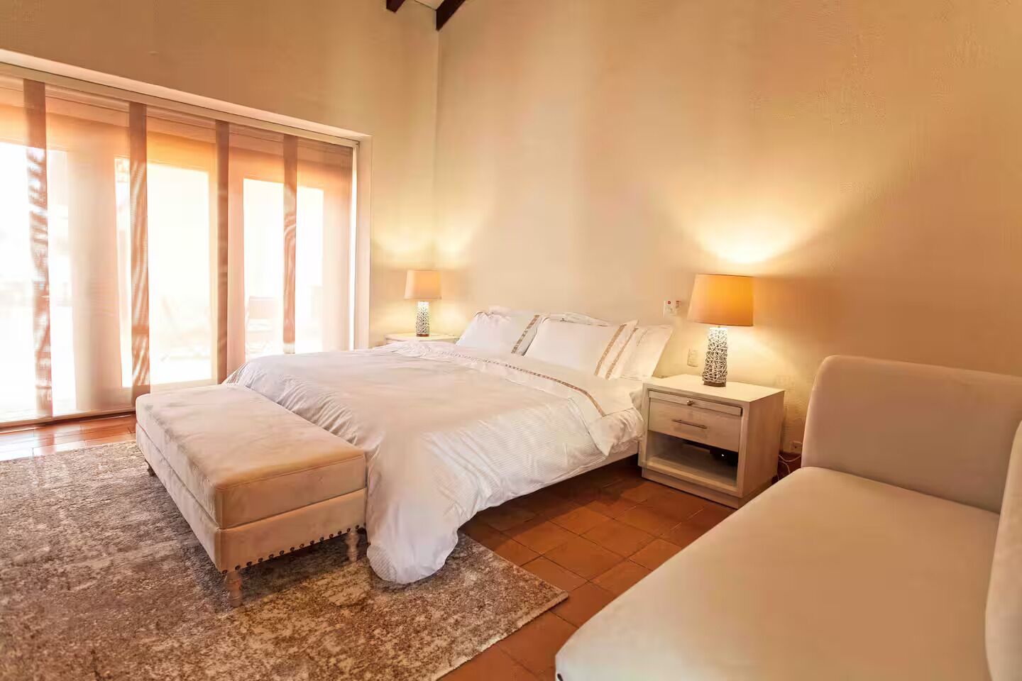 7 bedrooms, iron/ironing board, WiFi, bed sheets