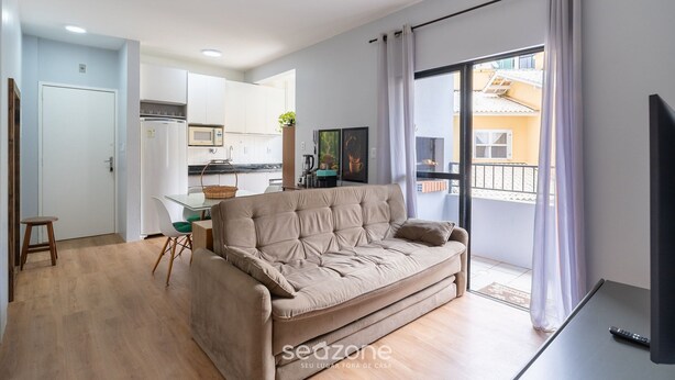 Unclassified image, 1 of 5, button - 1-br APT w/ Bbq, 800m From the Sea Dfc0101 (Florianópolis)
