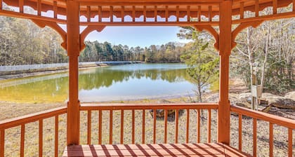 Fishing Pond On-Site! LaGrange Home on 33 Acres