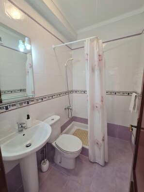 Serviettes fournies, papier toilette