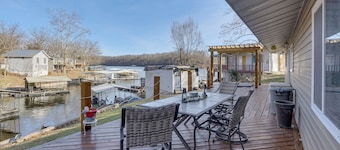 Lake Ozarks Home w/ Deck, Dock & Hot Tub/SXS