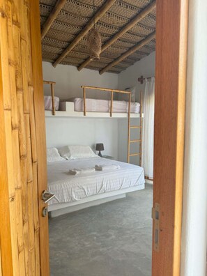 3 dormitorios, tabla de planchar con plancha, wifi y ropa de cama