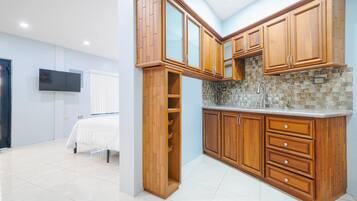 1 bedroom, iron/ironing board, Internet, bed sheets