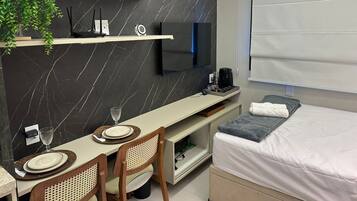 Apartemen Basic | 1 kamar tidur dan Wi-Fi gratis