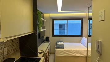 Basic-Apartment | 1 Schlafzimmer, kostenloses WLAN