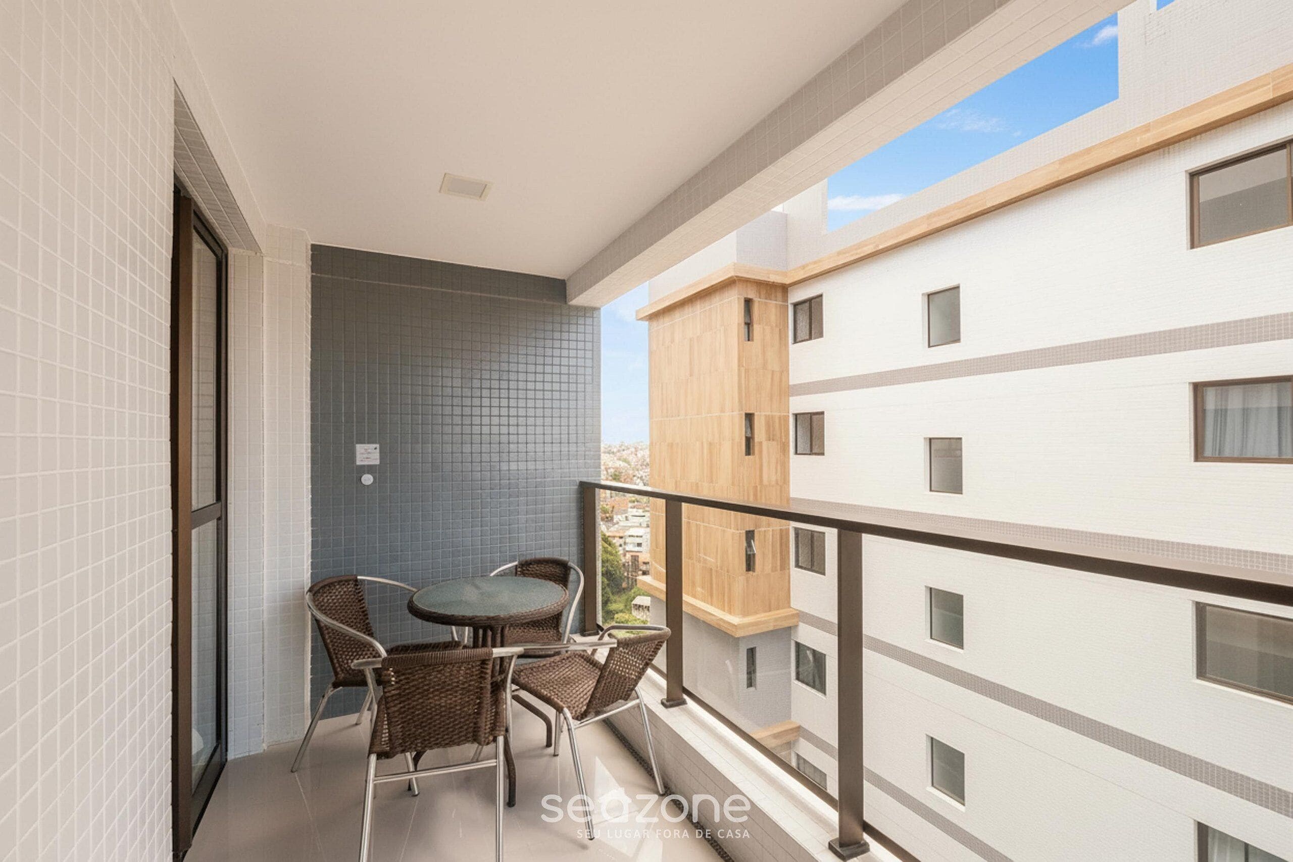 Apartamento | Opções para refeição ao ar livre